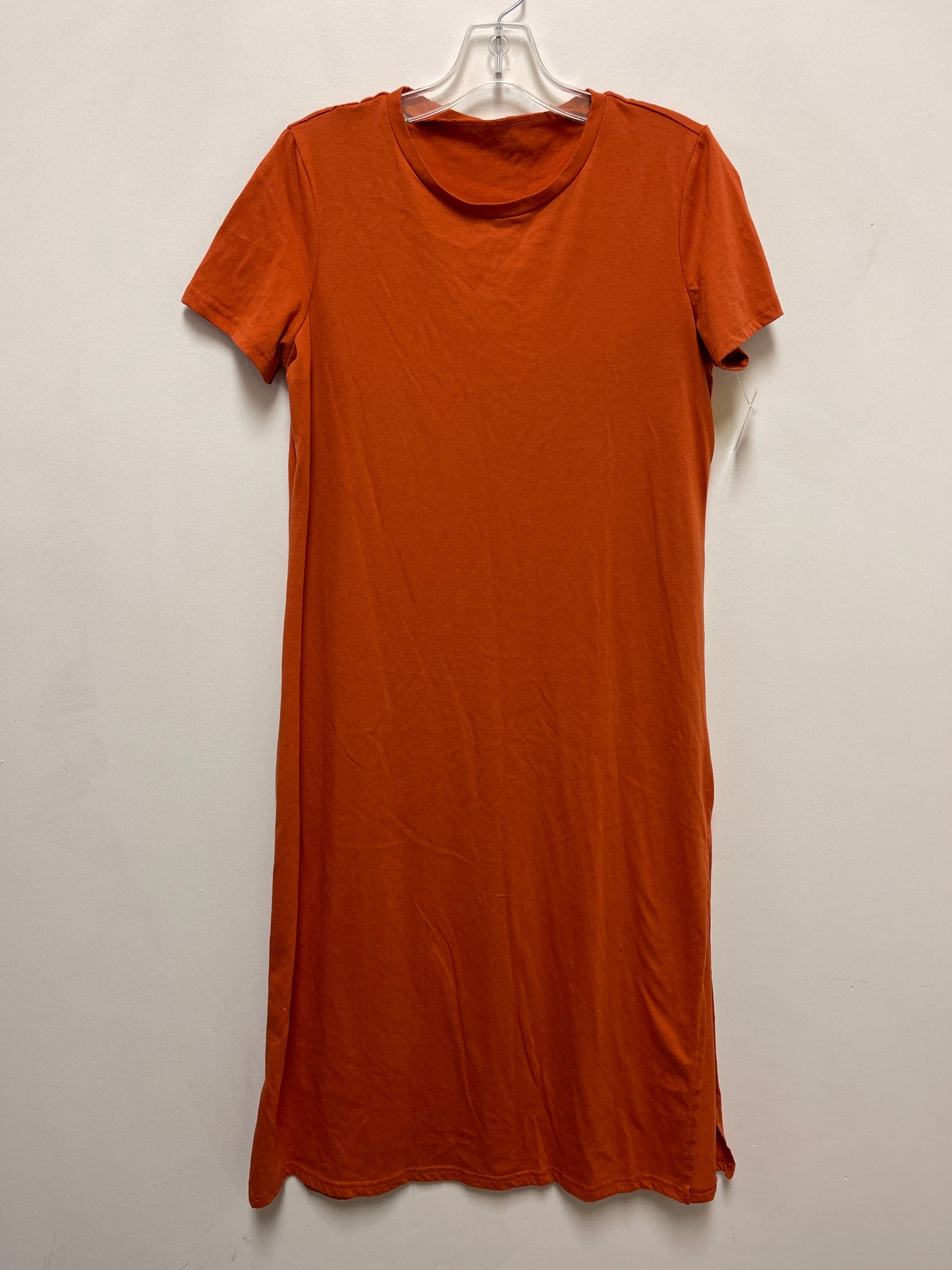 Dress Casual Maxi By Shein In Orange, Size: M