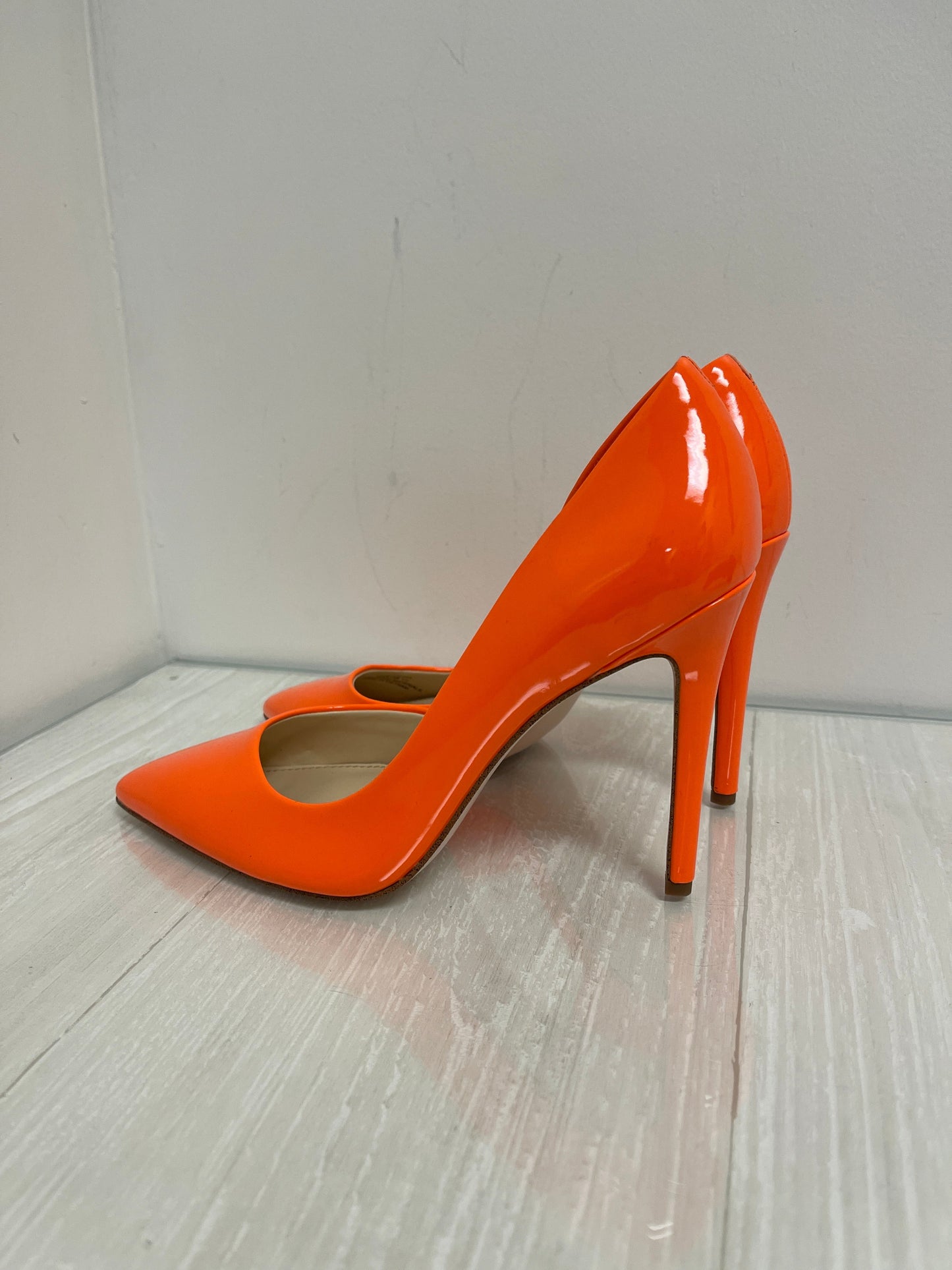 Shoes Heels Stiletto By Jessica Simpson In Orange, Size: 8