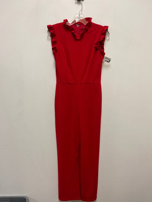 Jumpsuit By Maggy London In Red, Size: Xs