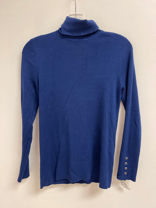 Sweater By Chicos In Blue, Size: S