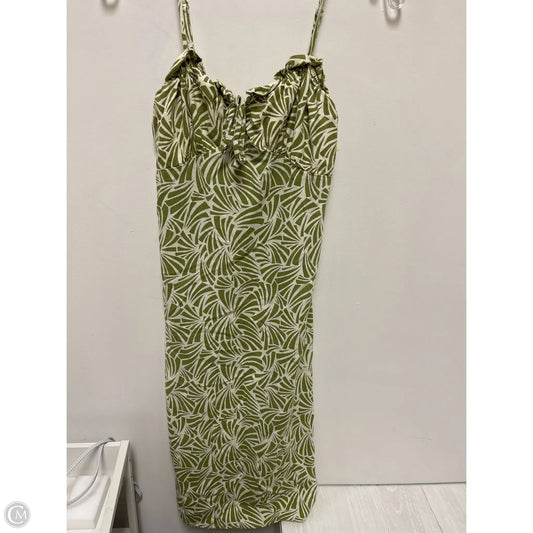 Dress Casual Short By Monteau In Green, Size: Xs