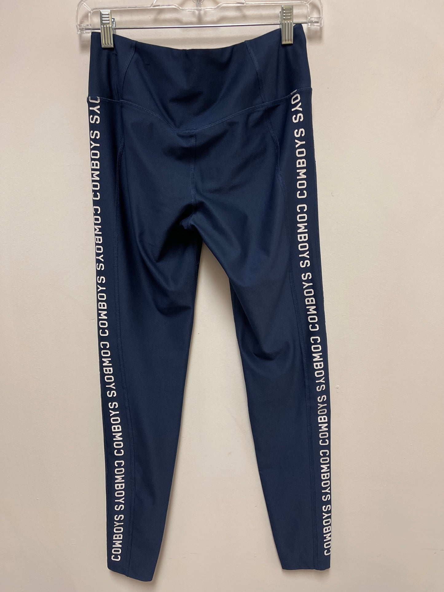 Athletic Leggings By Nike Apparel In Navy, Size: S