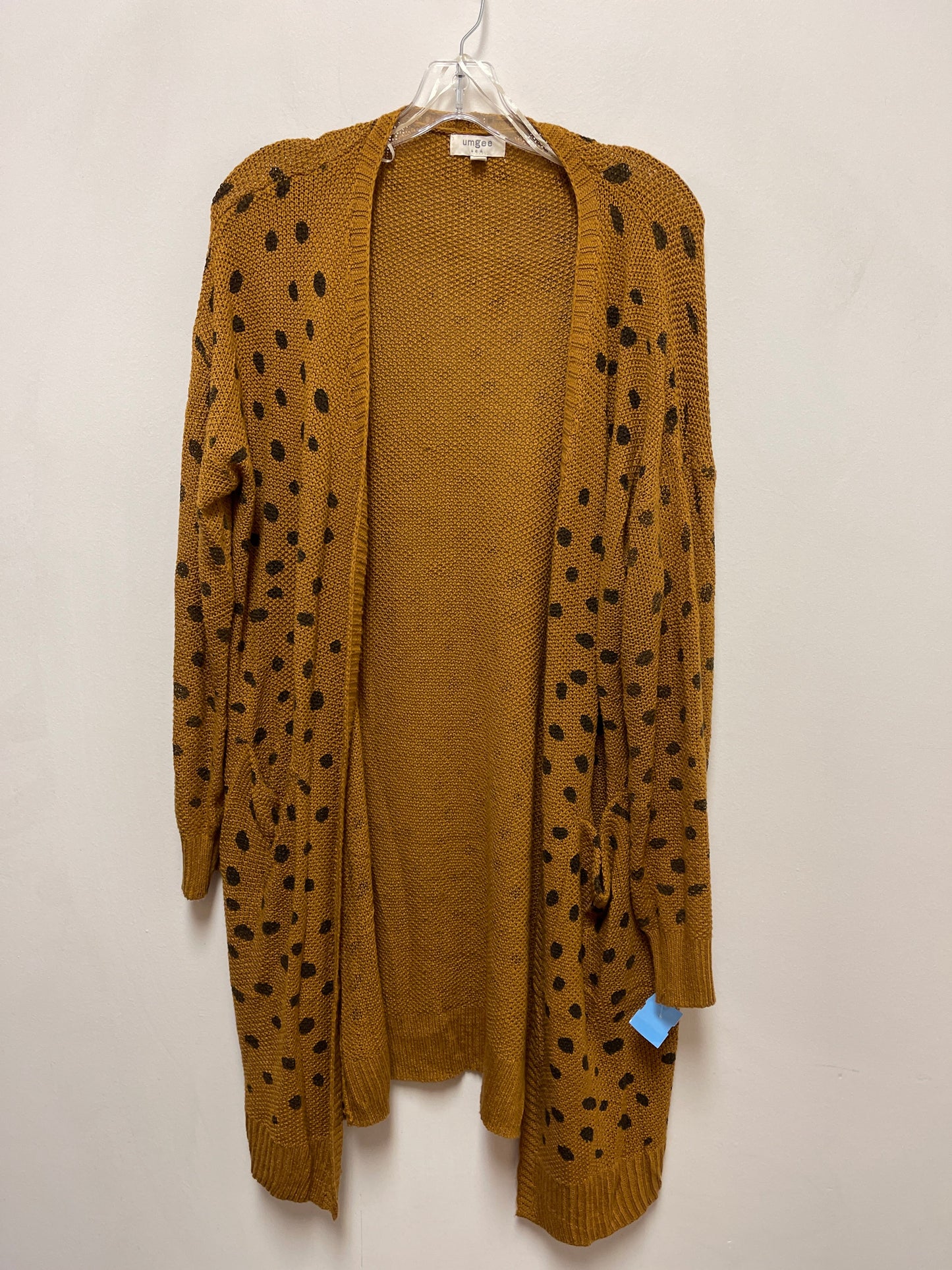 Sweater Cardigan By Umgee In Animal Print, Size: M