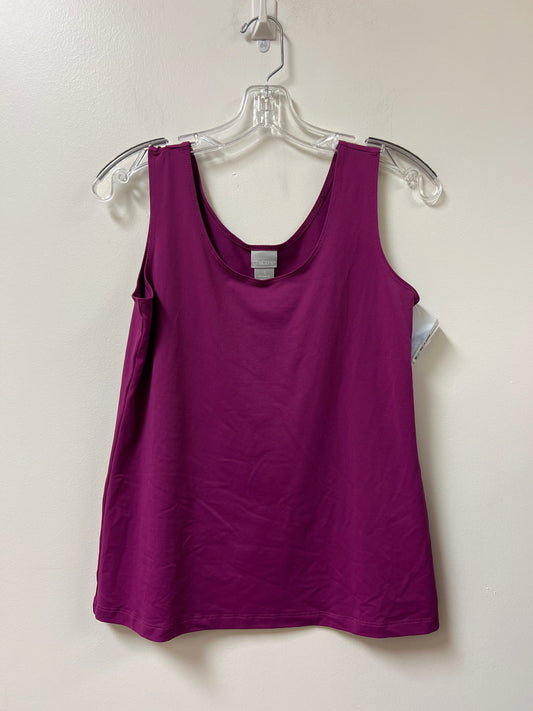 Tank Top By Chicos In Purple, Size: M