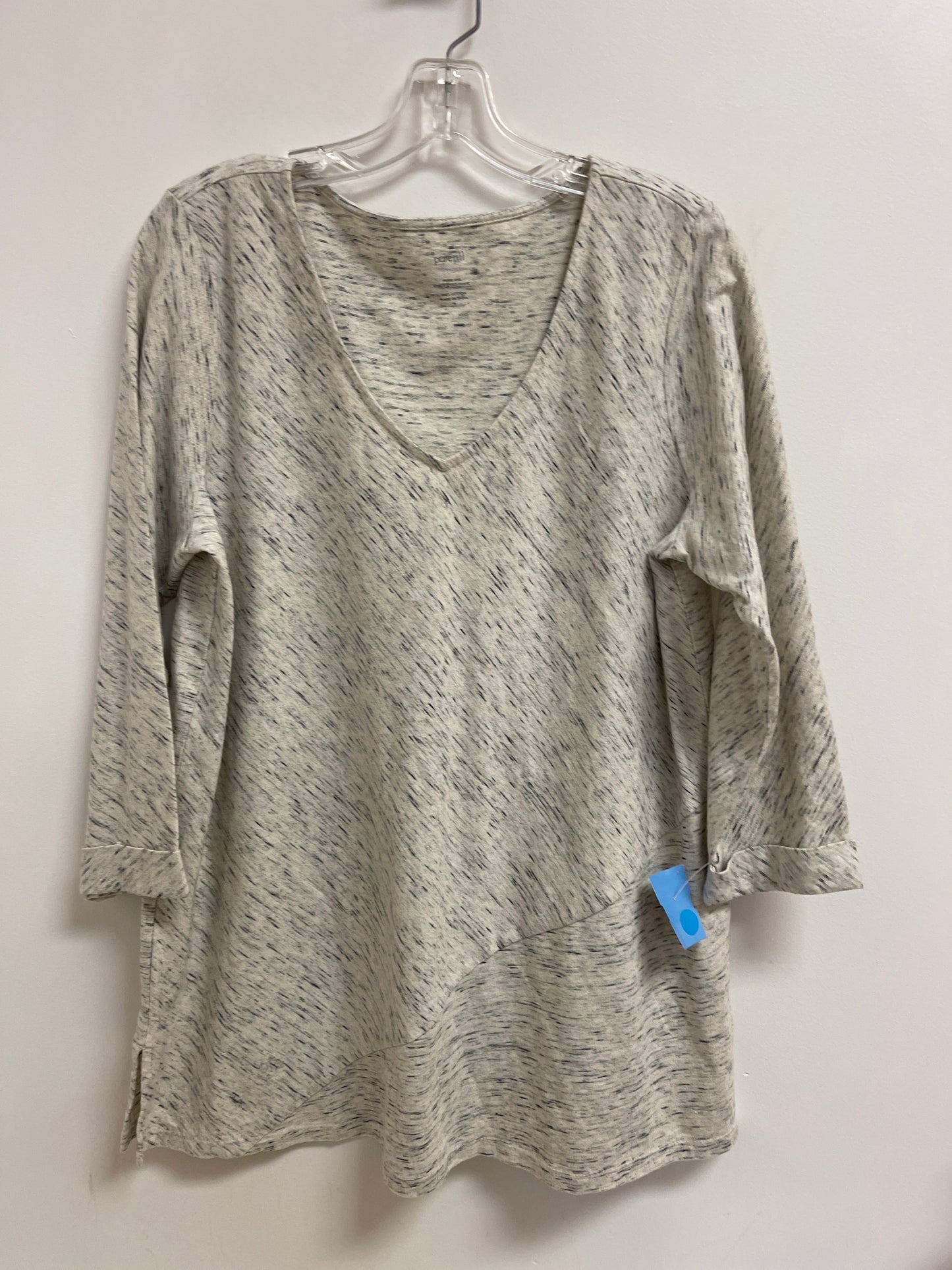 Tunic Long Sleeve By Pure Jill In Cream, Size: M