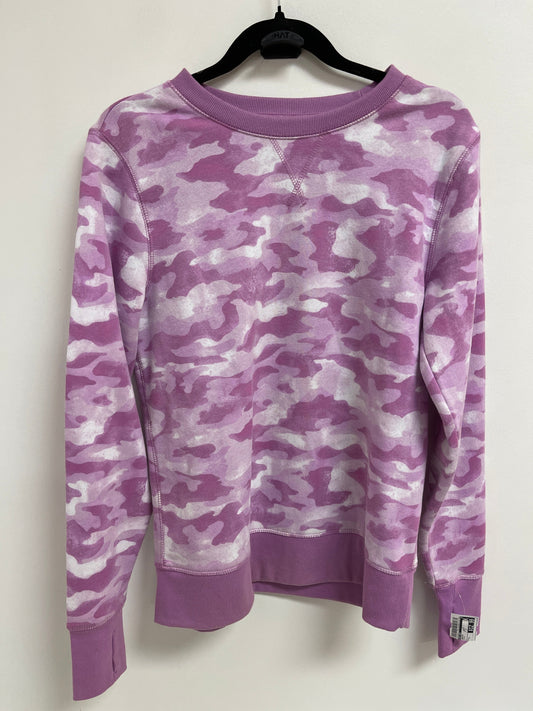 Sweater By Tek Gear In Purple, Size: S