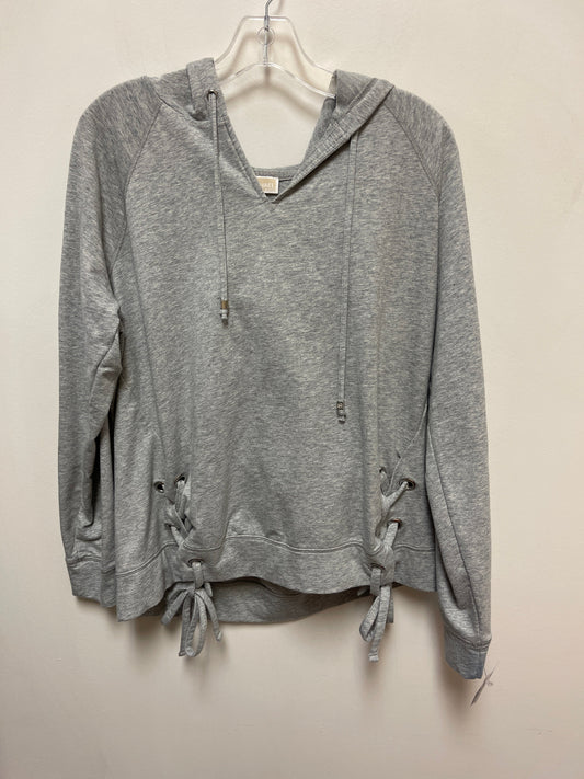 Top Long Sleeve By Michael By Michael Kors In Grey, Size: L