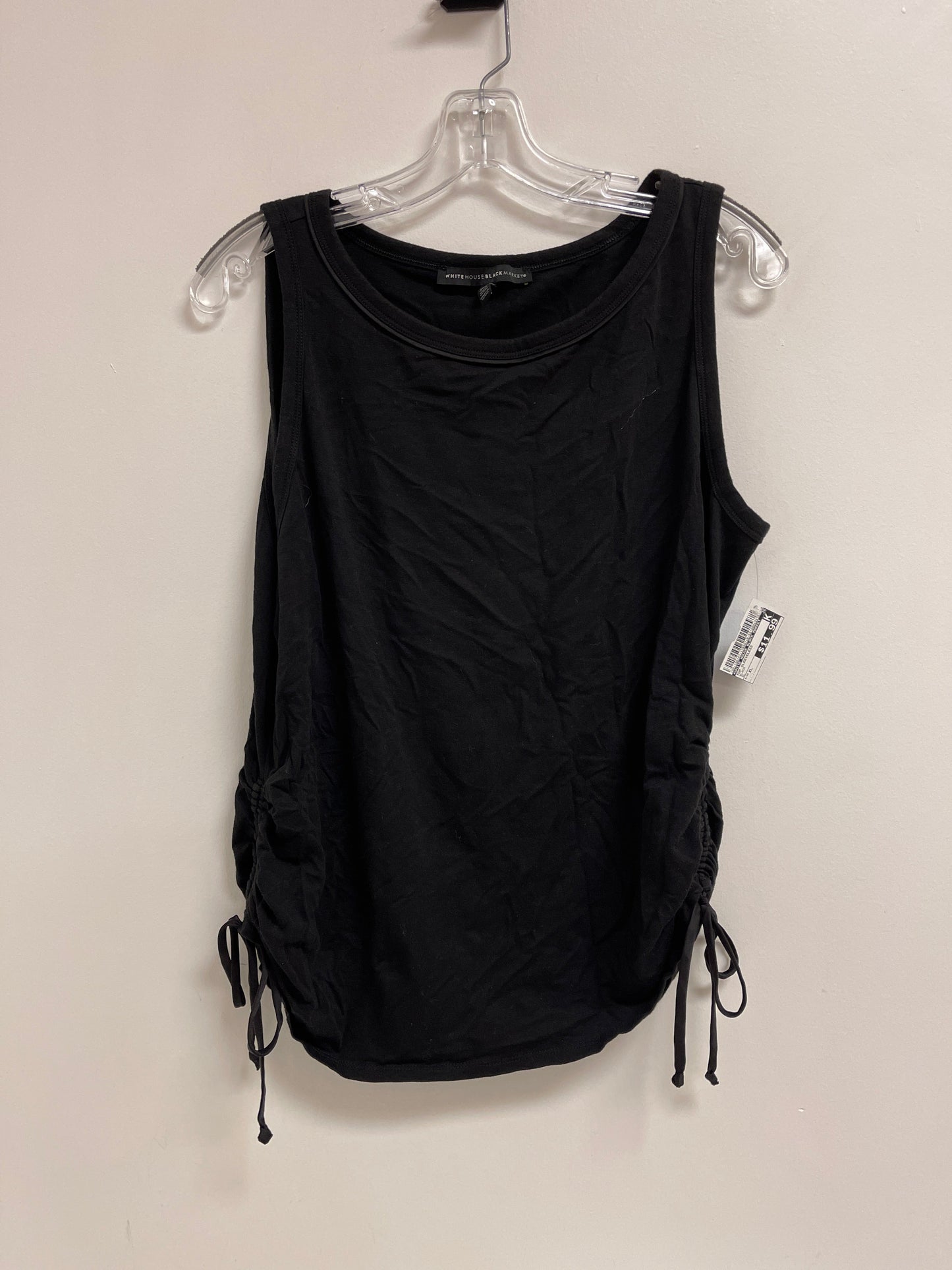 Top Sleeveless By White House Black Market In Black, Size: Xl