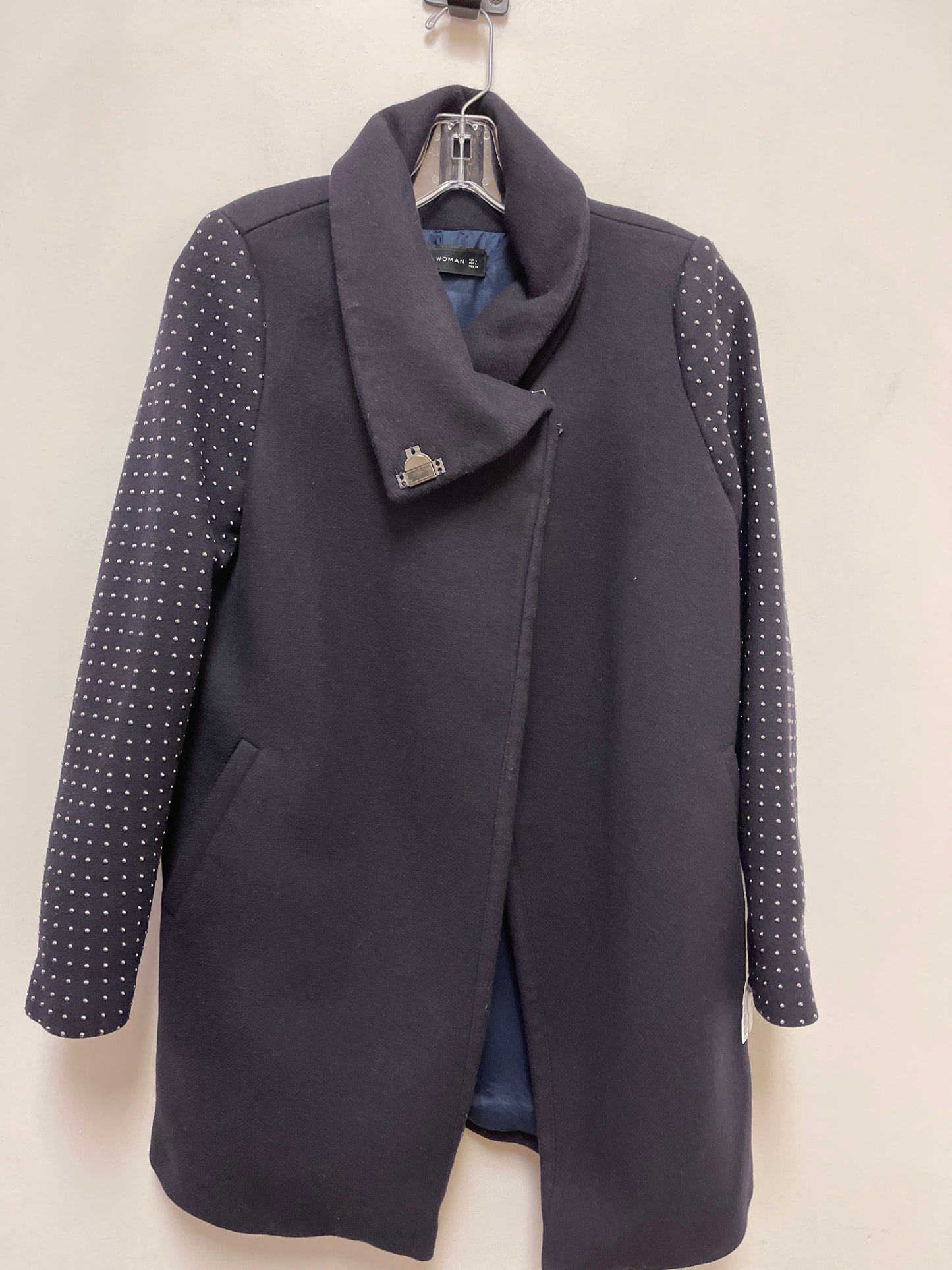 Coat Other By Zara Women In Navy, Size: L