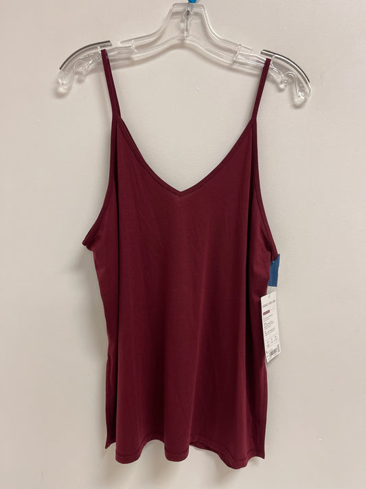 Athletic Tank Top By Athleta In Red, Size: M