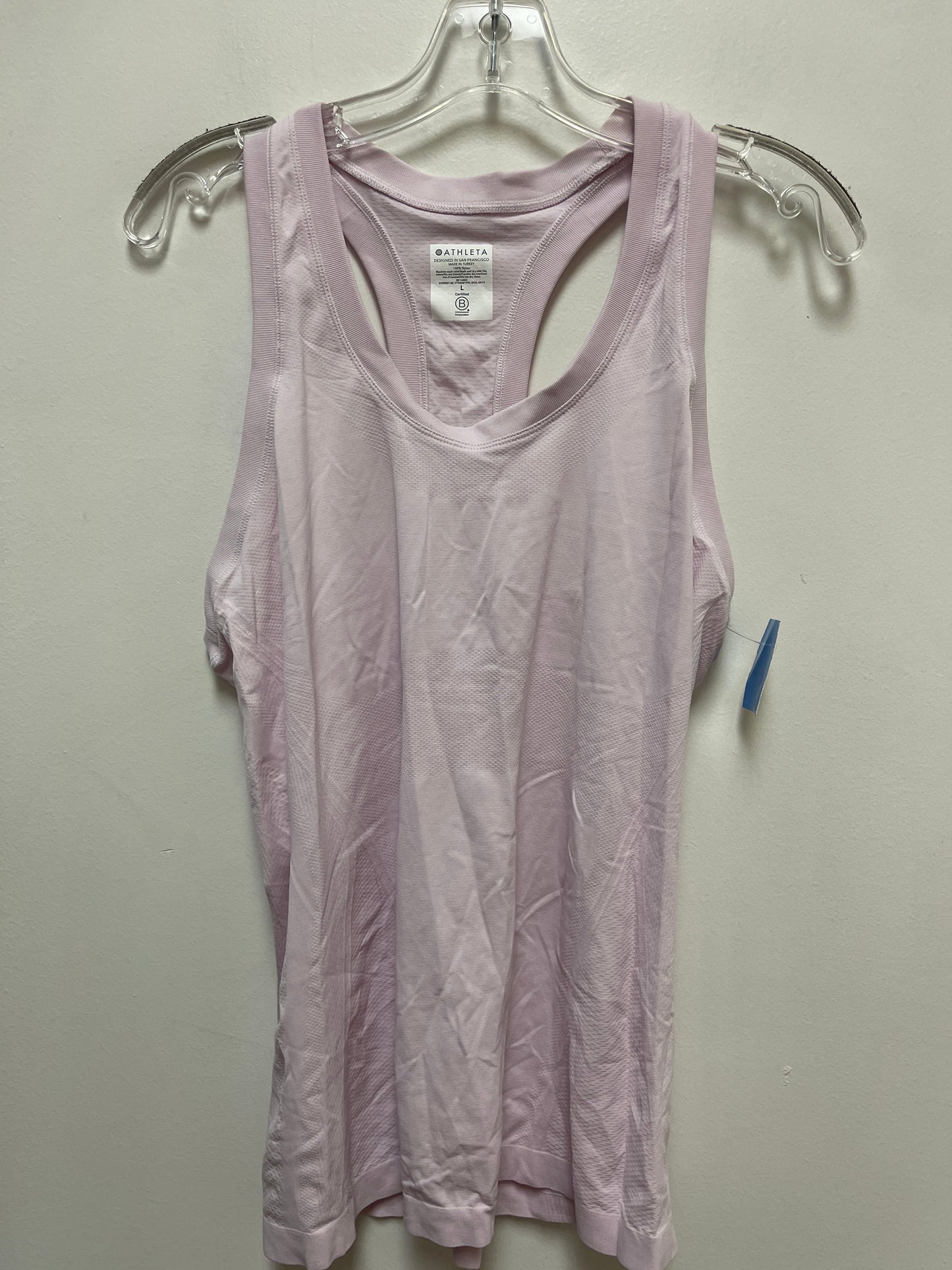 Athletic Tank Top By Athleta In Pink, Size: L