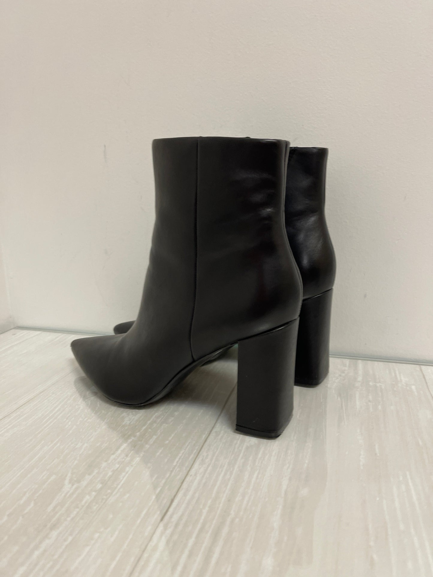 Boots Ankle Heels By Marc Fisher In Black, Size: 8.5