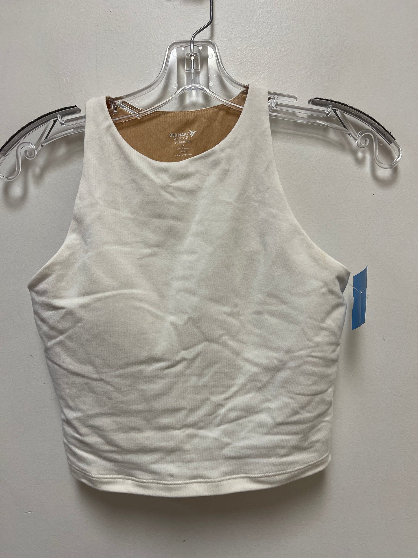 Athletic Bra By Old Navy In White, Size: S