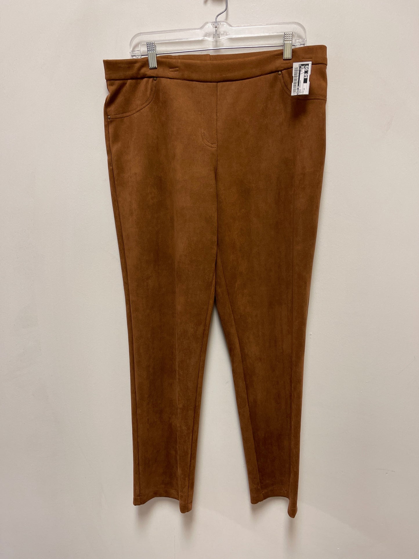 Pants Leggings By Ruby Rd In Brown, Size: 12