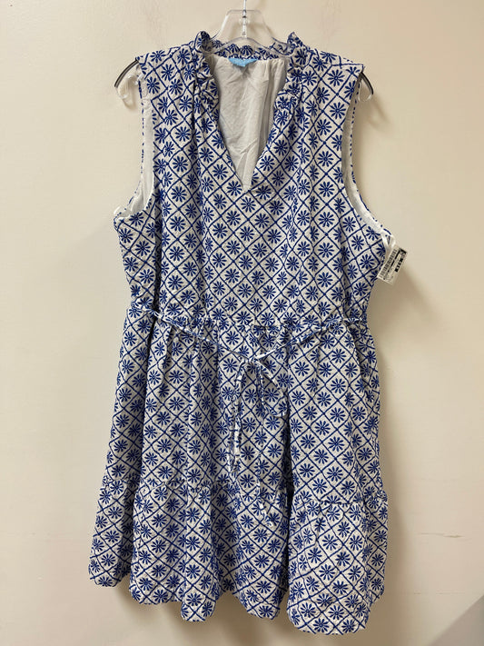 Dress Casual Short By Draper James In Blue, Size: 2x