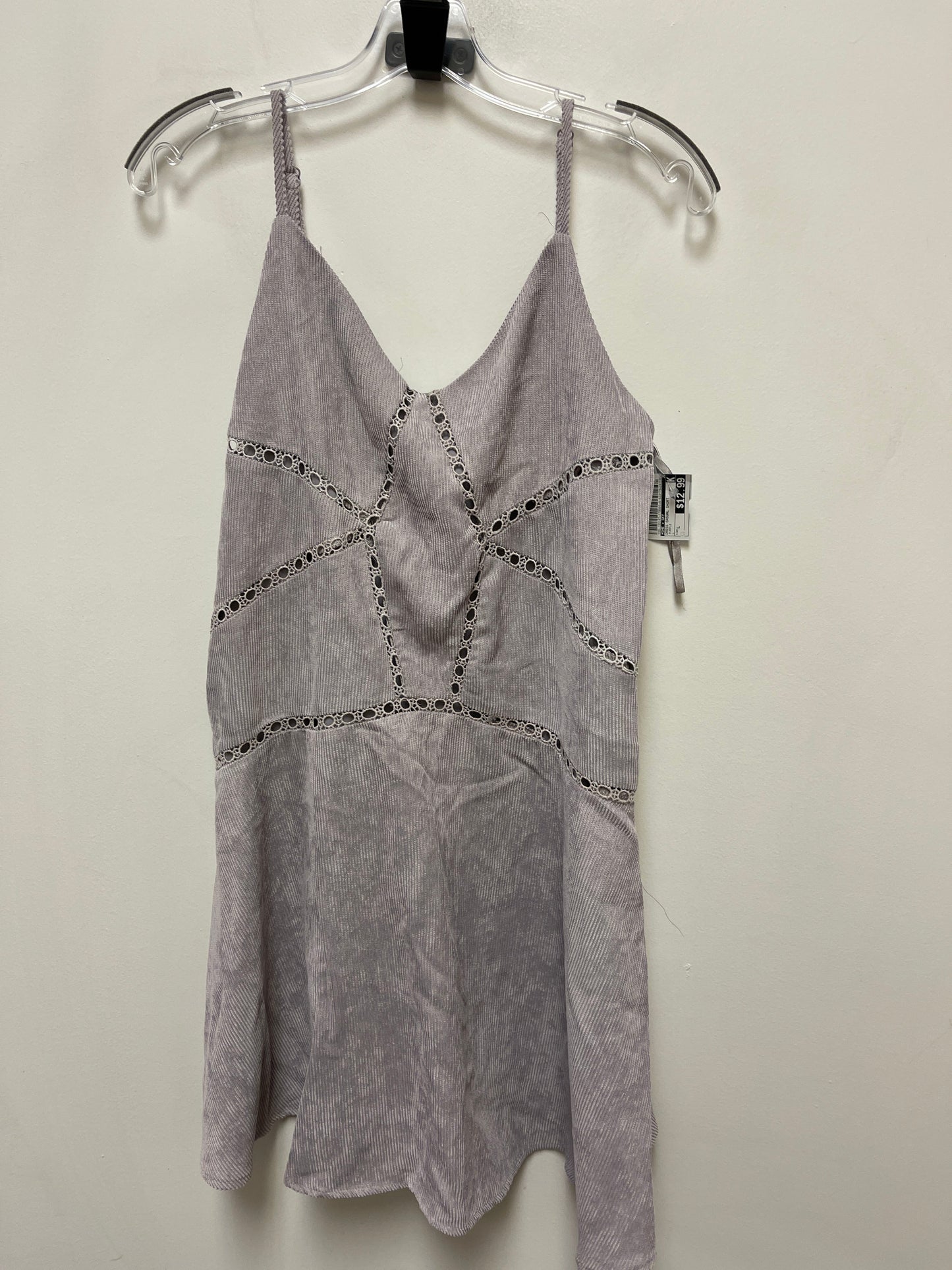 Dress Casual Short By She + Sky In Purple, Size: L