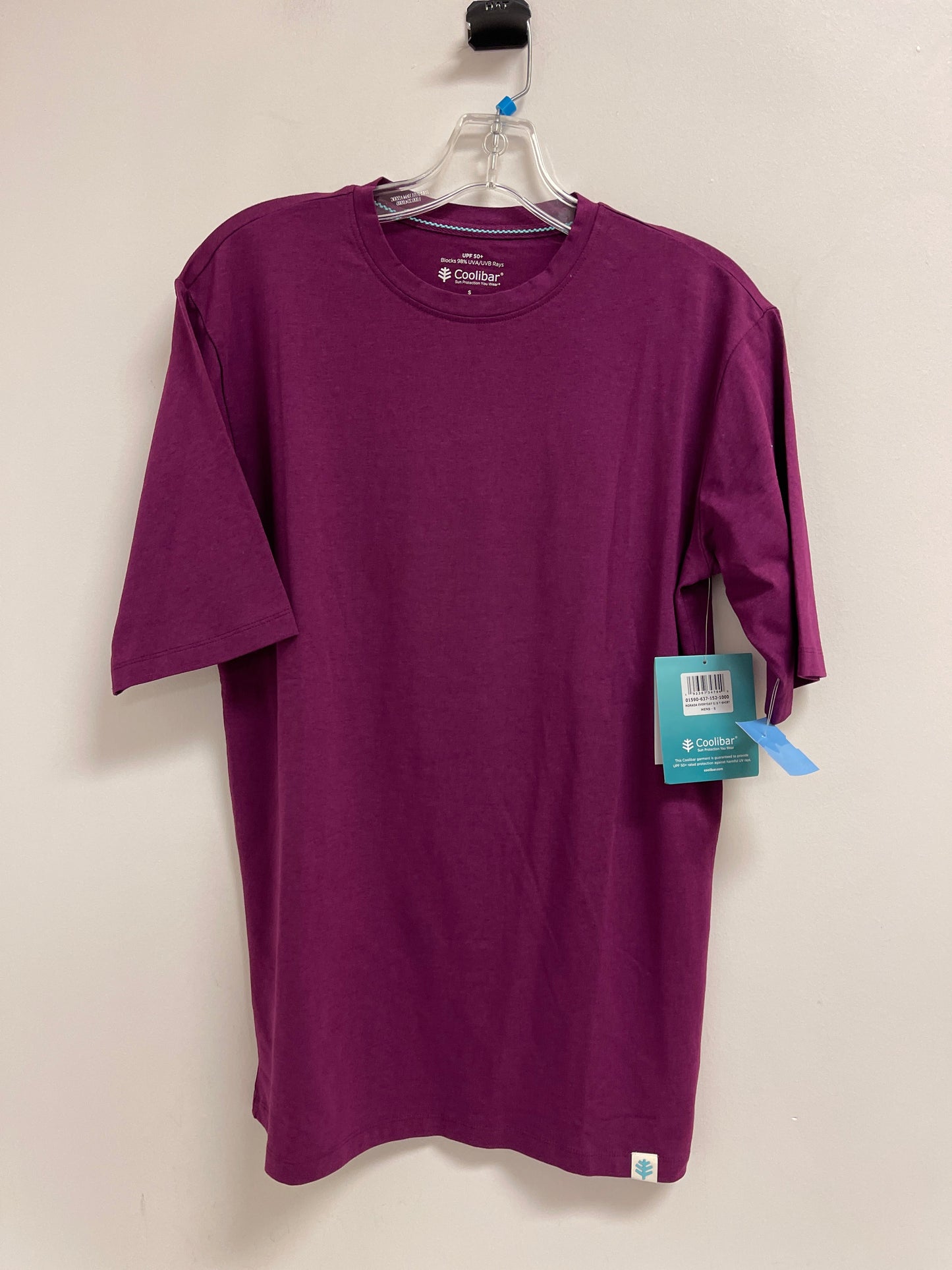 Tunic 3/4 Sleeve By Clothes Mentor In Purple, Size: S