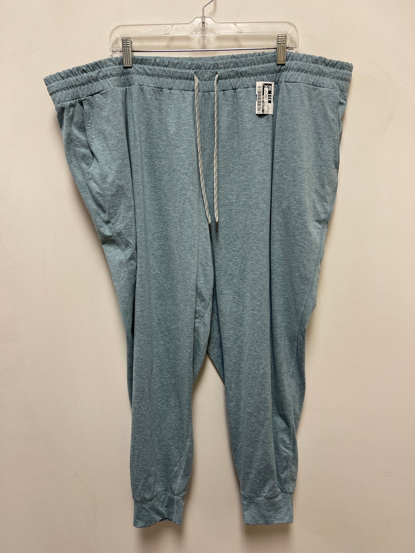 Pants Lounge By Clothes Mentor In Blue, Size: 3x