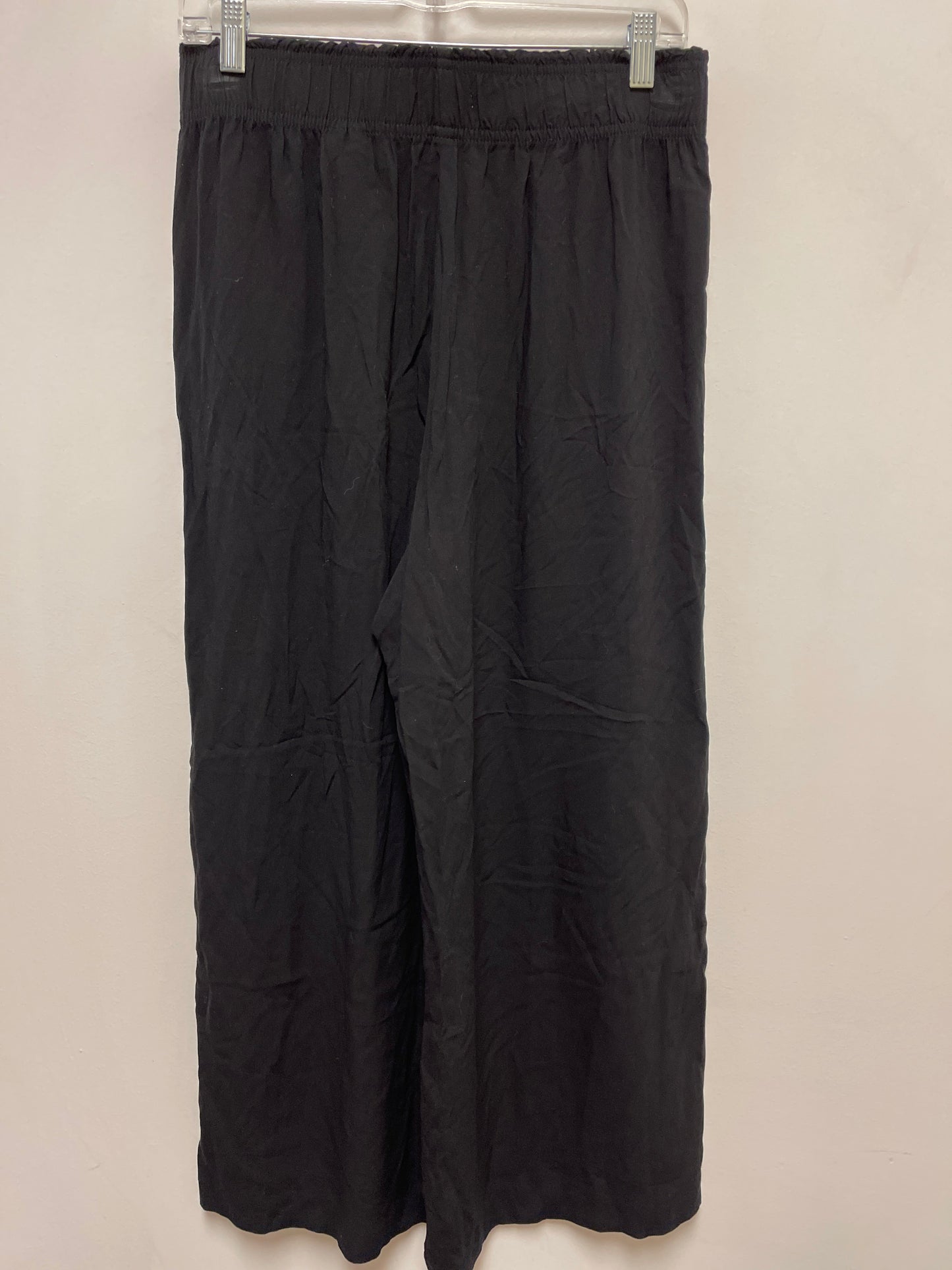 Pants Wide Leg By H&m In Black, Size: M