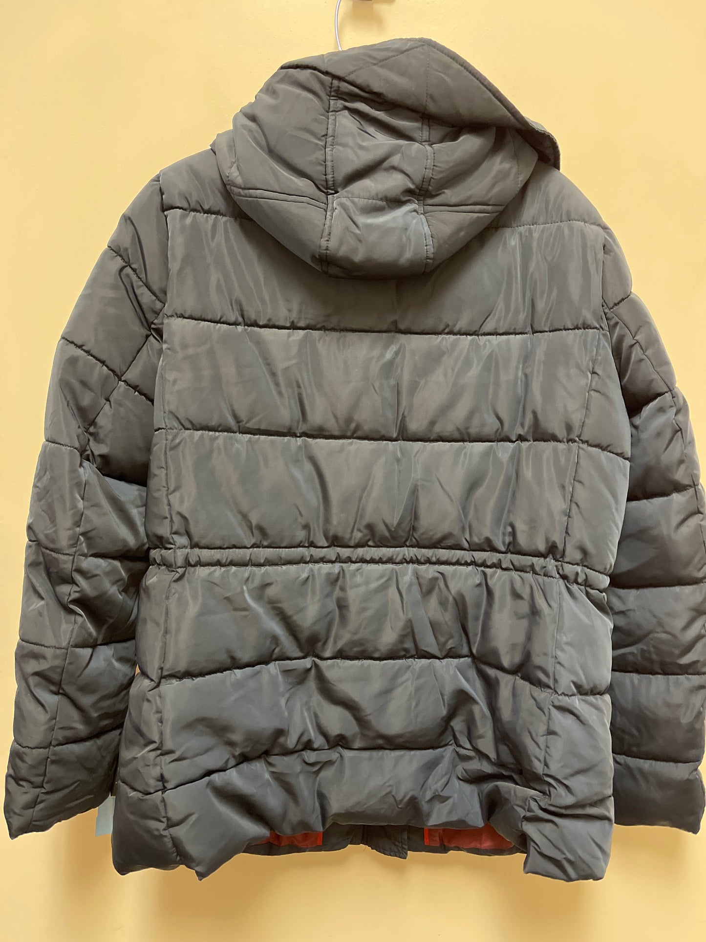 Coat Puffer & Quilted By Tommy Hilfiger In Navy, Size: L