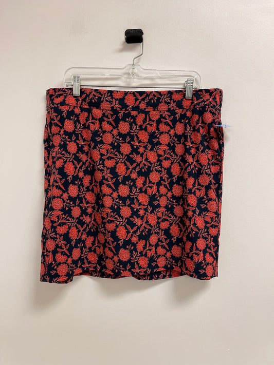 Athletic Skort By J. Jill In Navy, Size: L