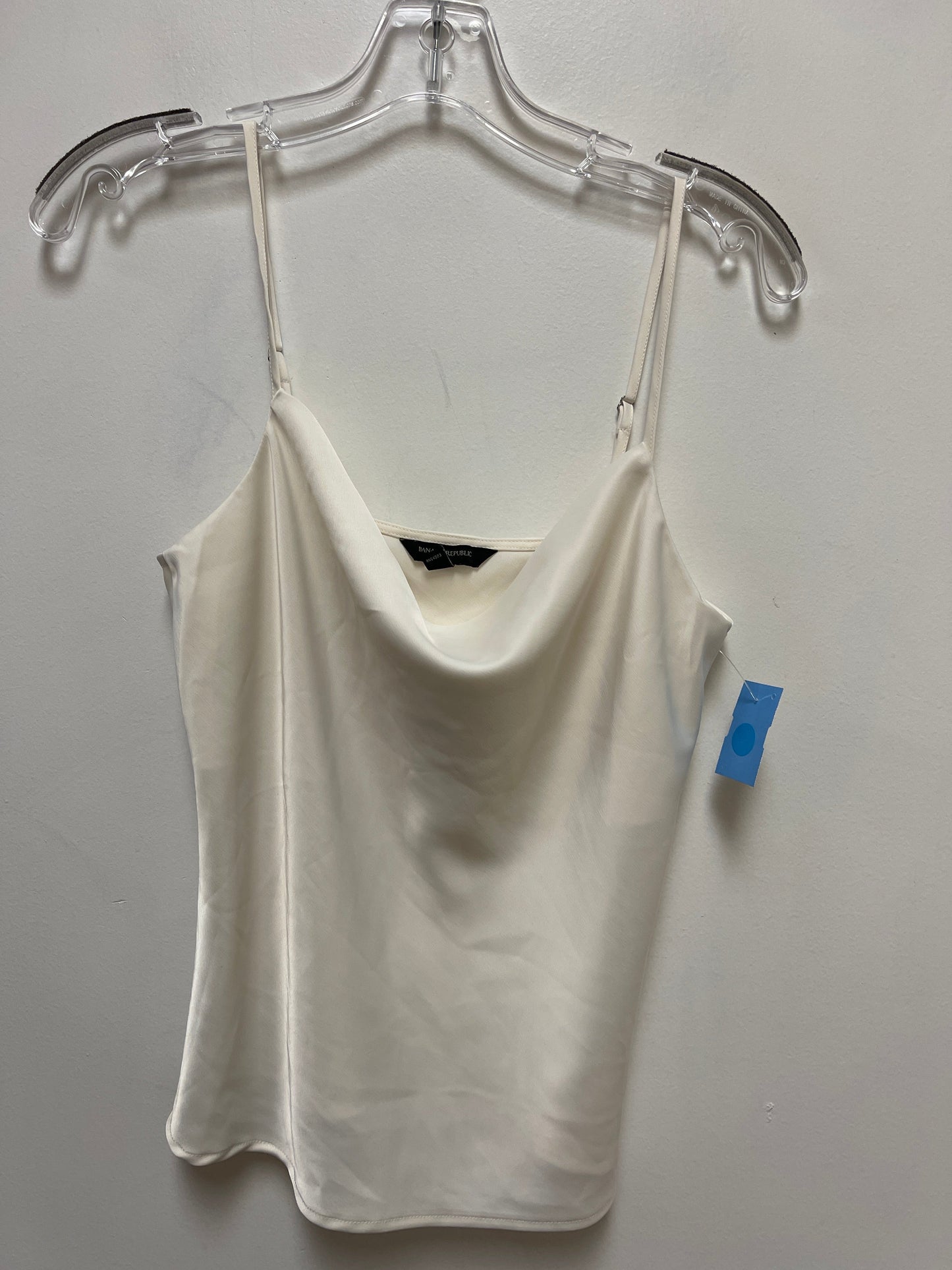 Top Sleeveless By Banana Republic In Cream, Size: Xs