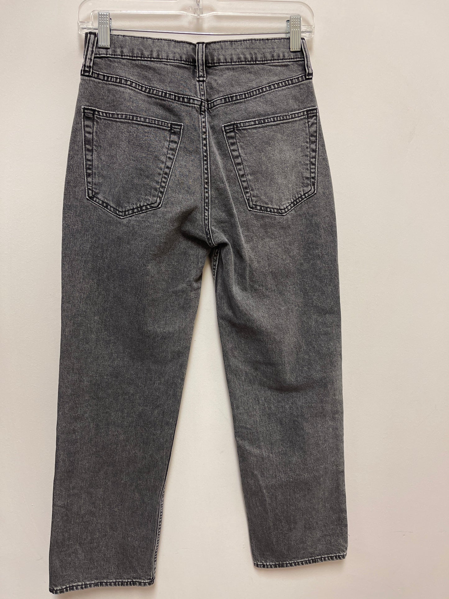 Jeans Straight By Gap In Grey, Size: 0