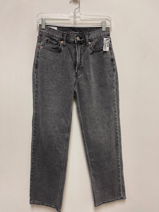 Jeans Straight By Gap In Grey, Size: 0