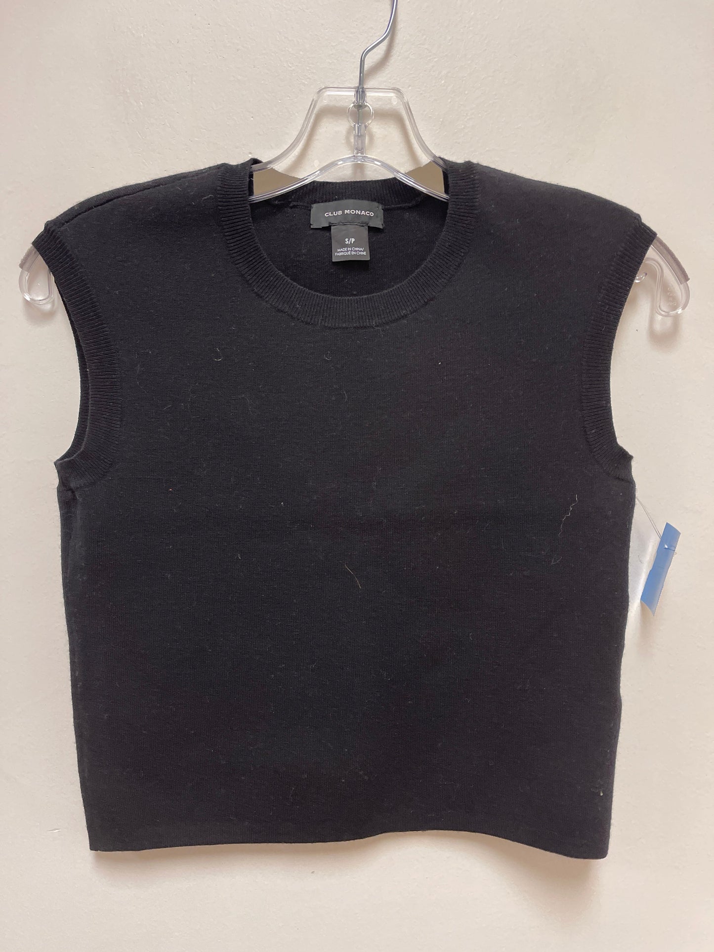 Top Sleeveless By Club Monaco In Black, Size: S