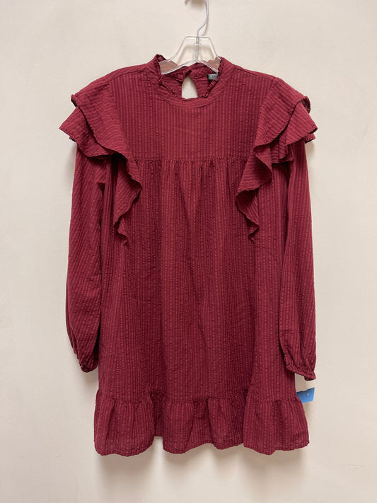 Tunic Long Sleeve By Wild Fable In Red, Size: L