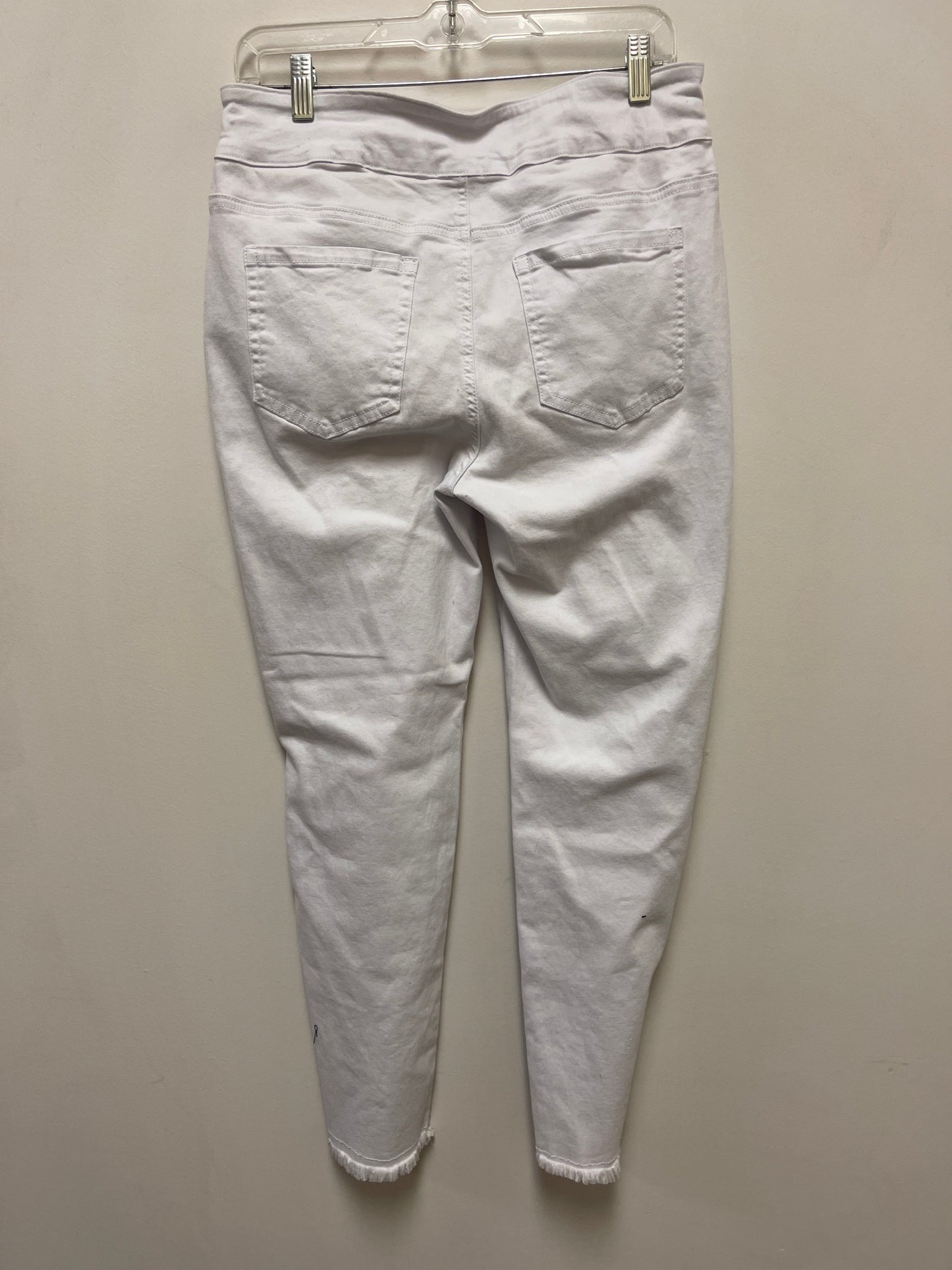 Pants Leggings By Ethyl In White, Size: 10