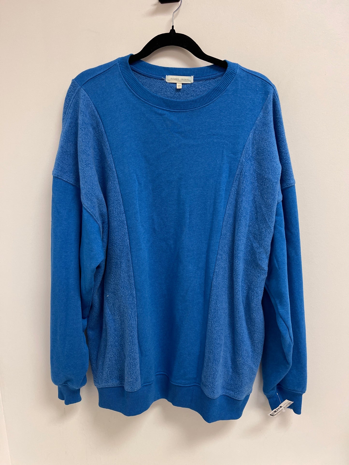 Sweater By Clothes Mentor In Blue, Size: Osfm