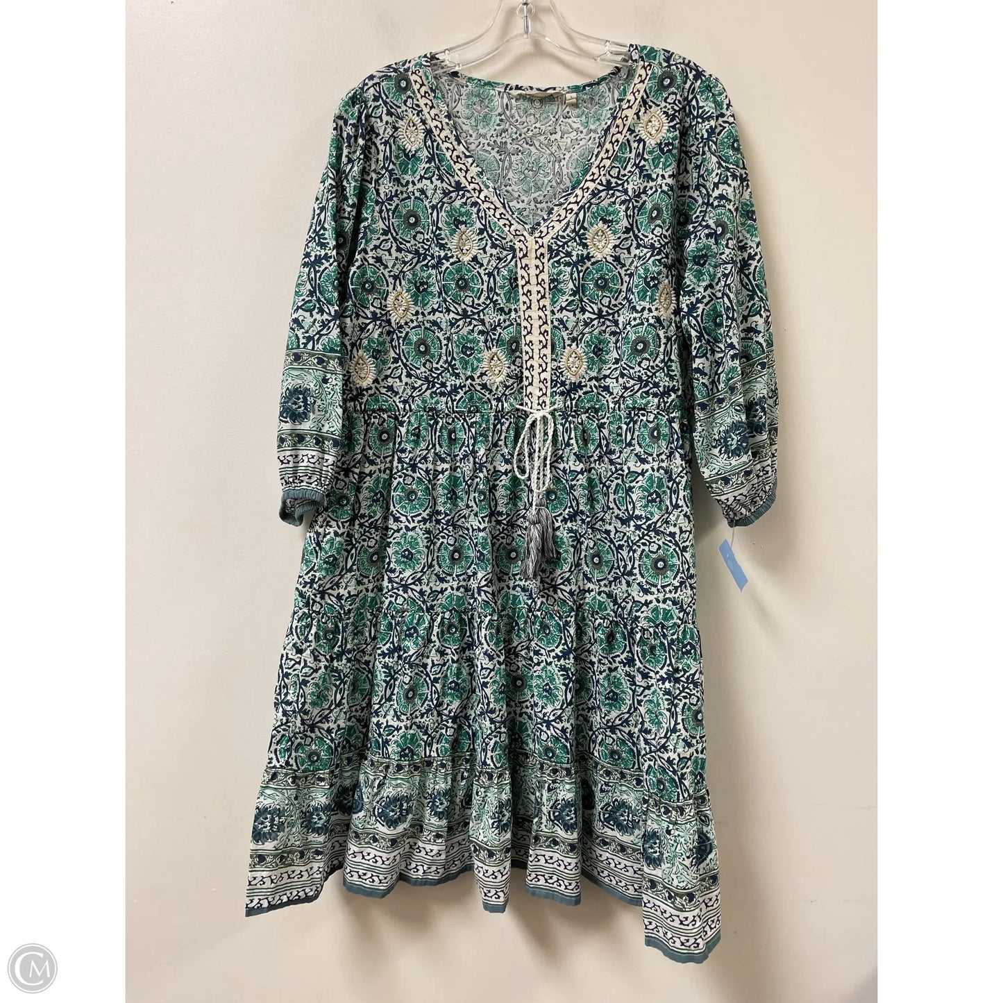 Dress Casual Short By Soft Surroundings In Green, Size: L