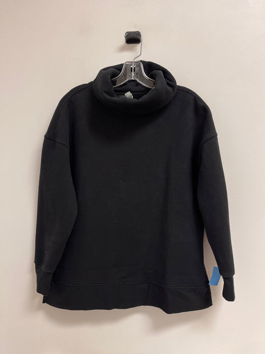 Sweatshirt Crewneck By Athleta In Black, Size: M