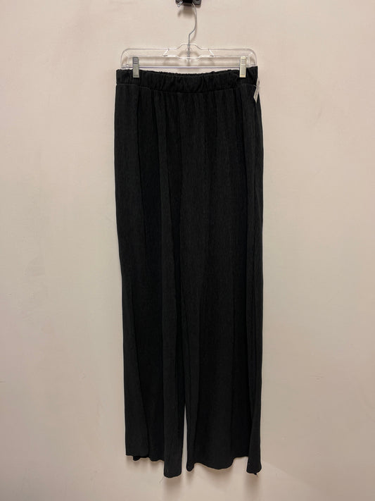 Pants Wide Leg By Forever 21 In Black, Size: L