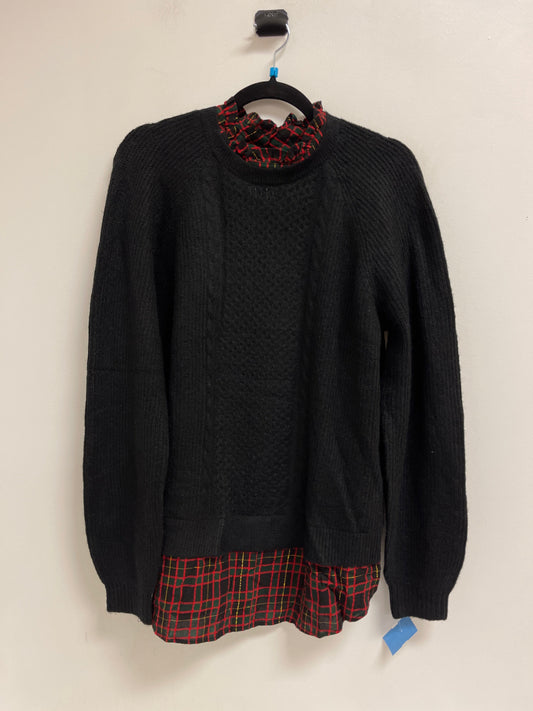 Sweater By Loft In Black, Size: L