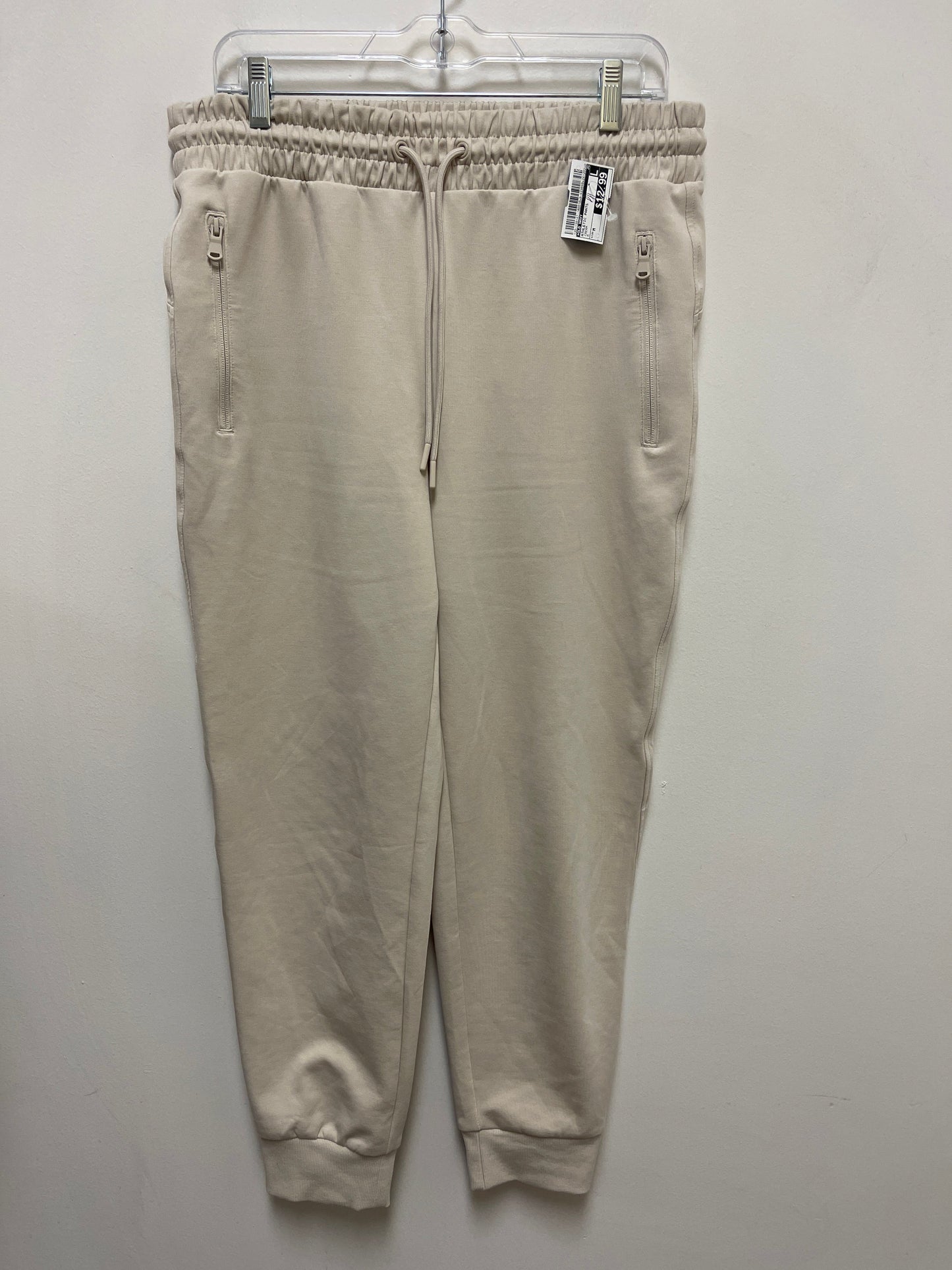 Athletic Pants By Old Navy In Cream, Size: M