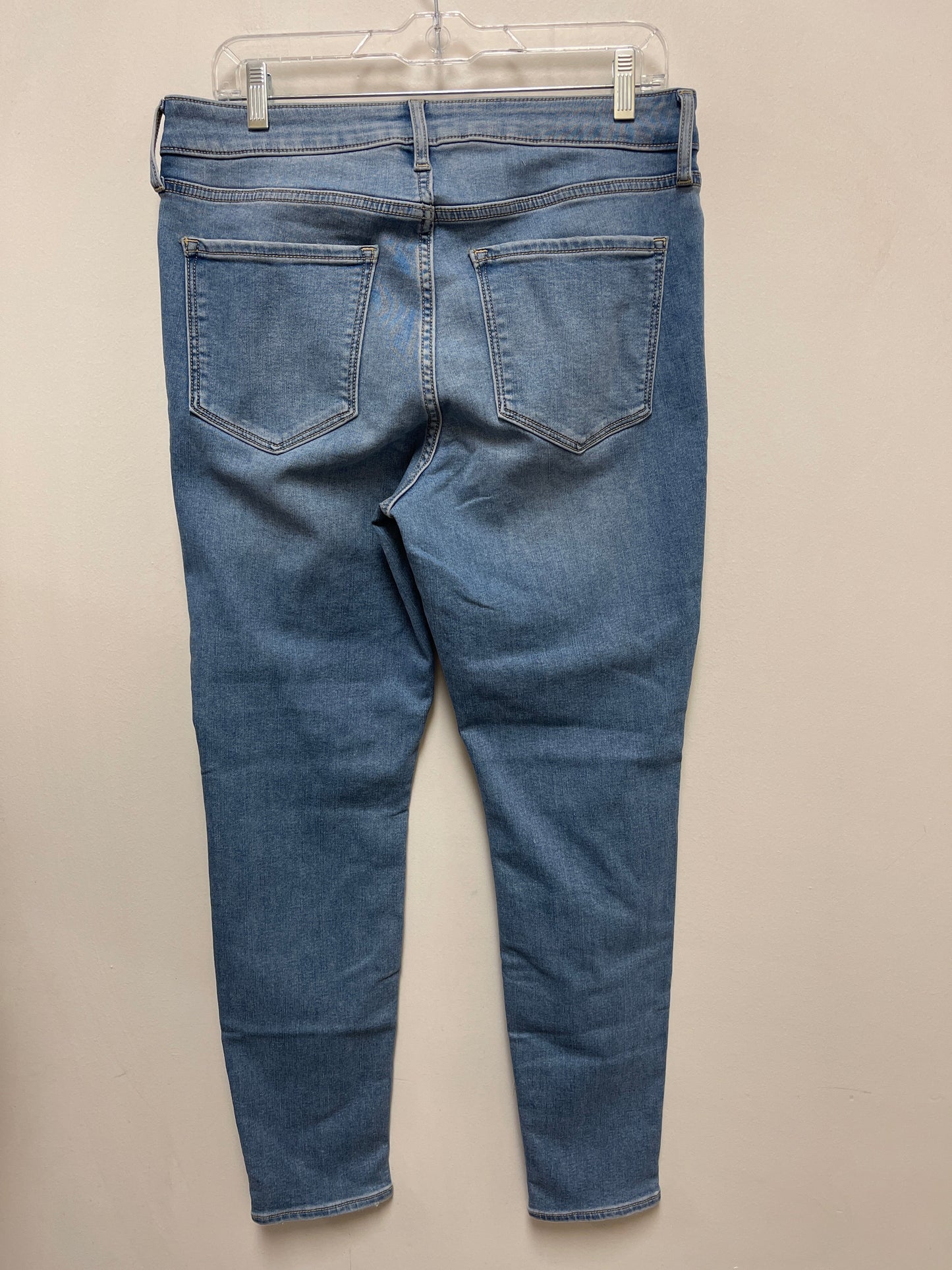 Jeans Skinny By Old Navy In Blue Denim, Size: 12