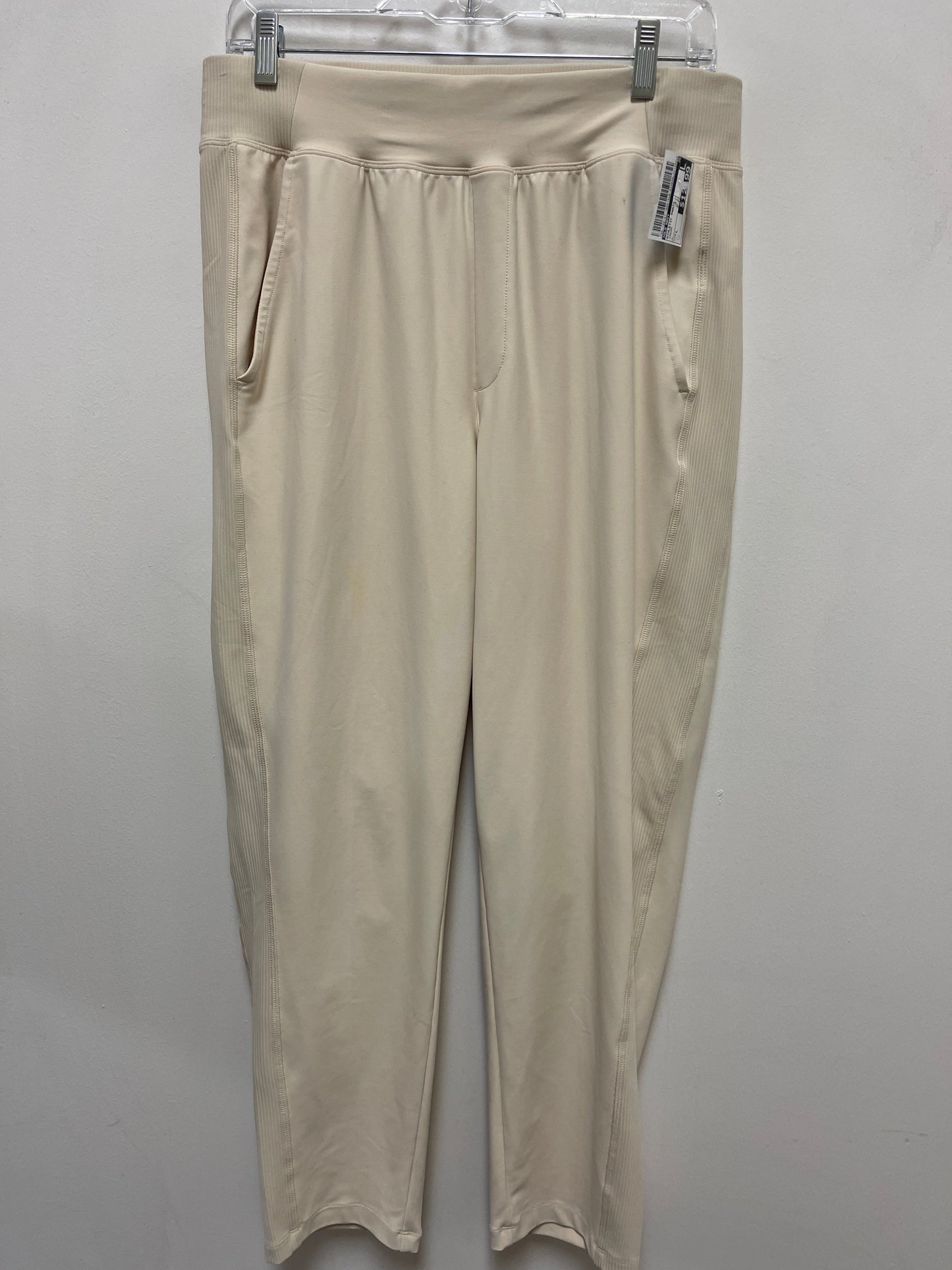 Athletic Pants By Old Navy In Cream, Size: L