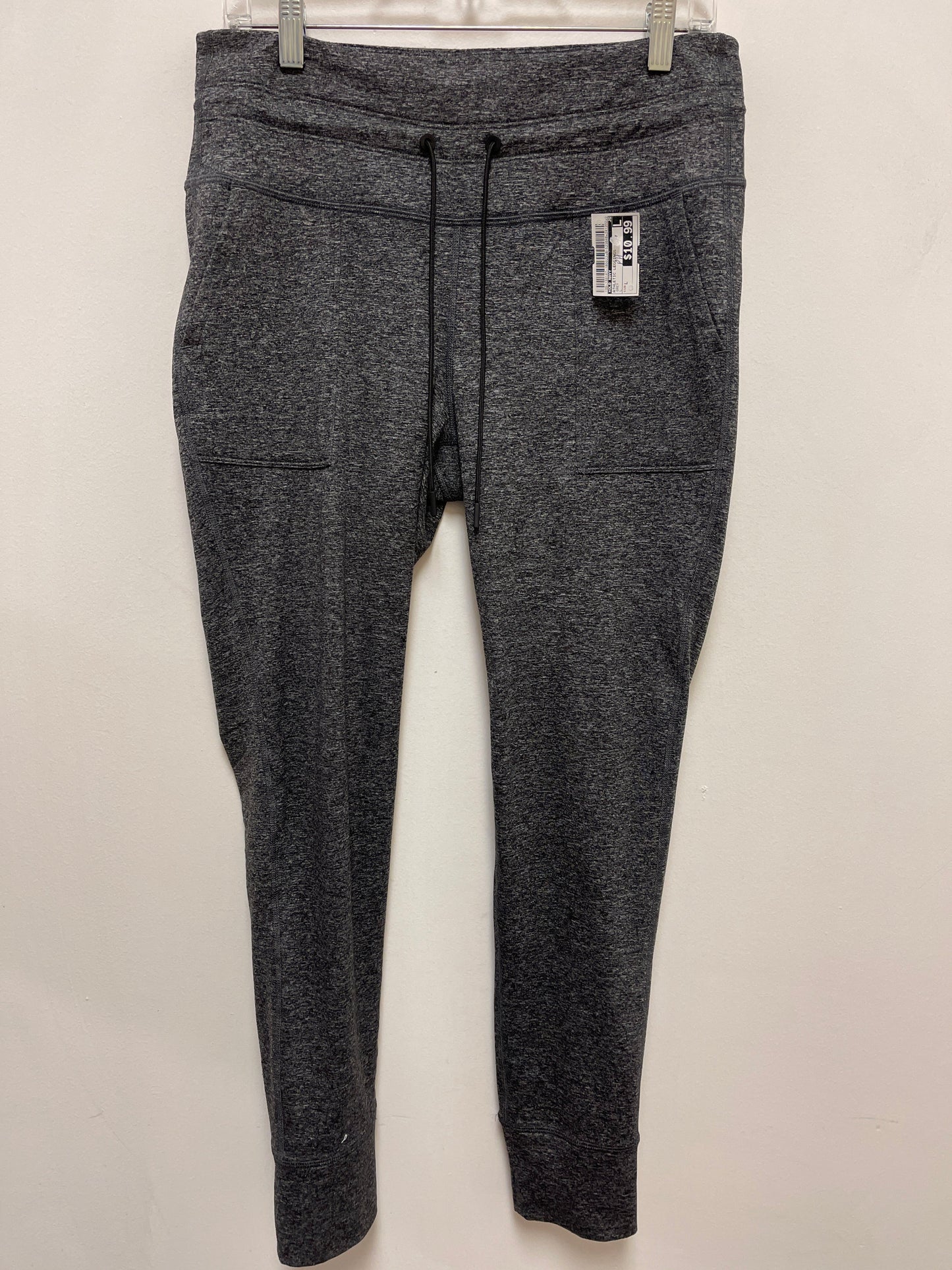 Athletic Leggings By Old Navy In Grey, Size: L