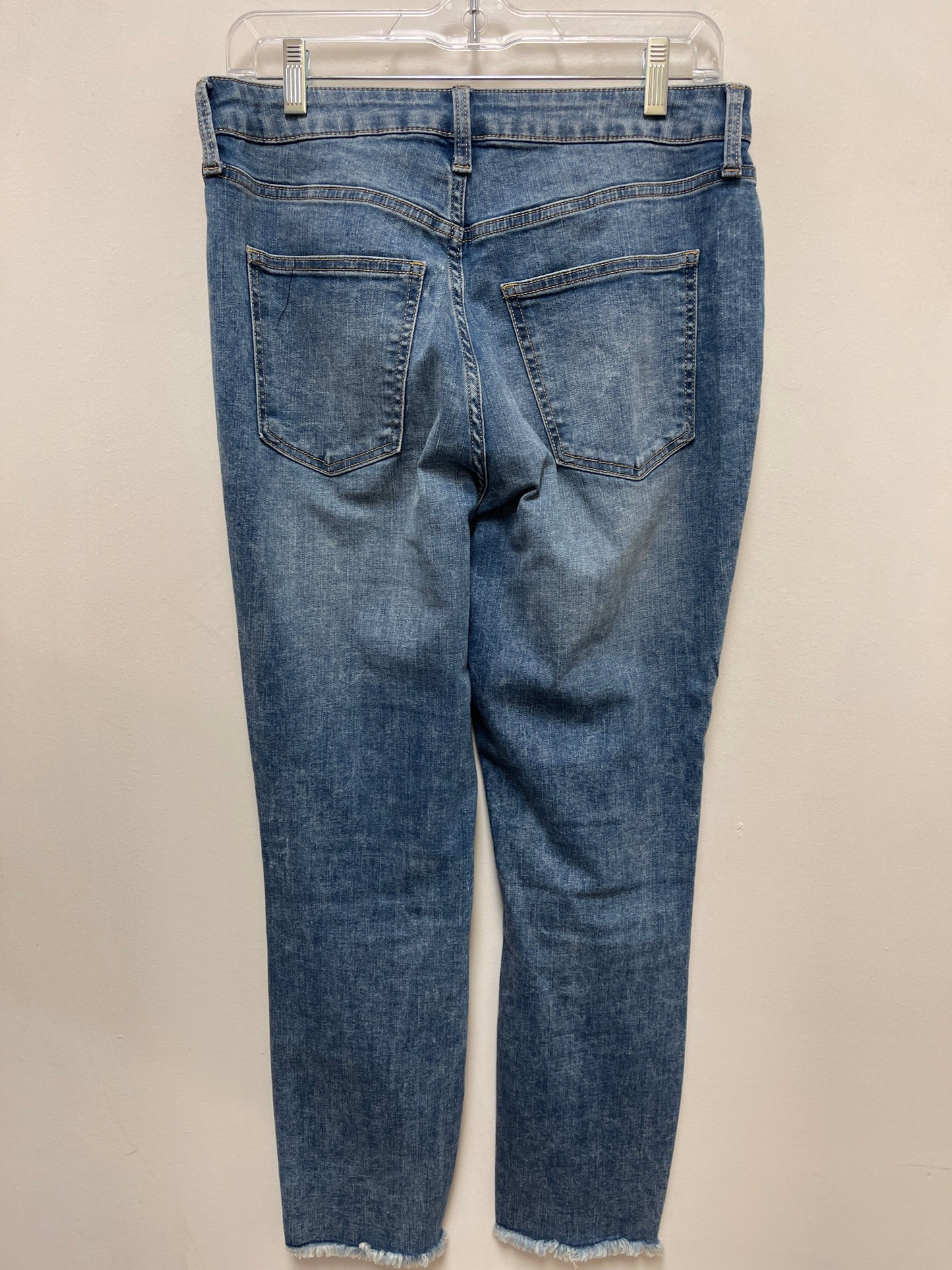 Jeans Skinny By Lc Lauren Conrad In Blue Denim, Size: 10