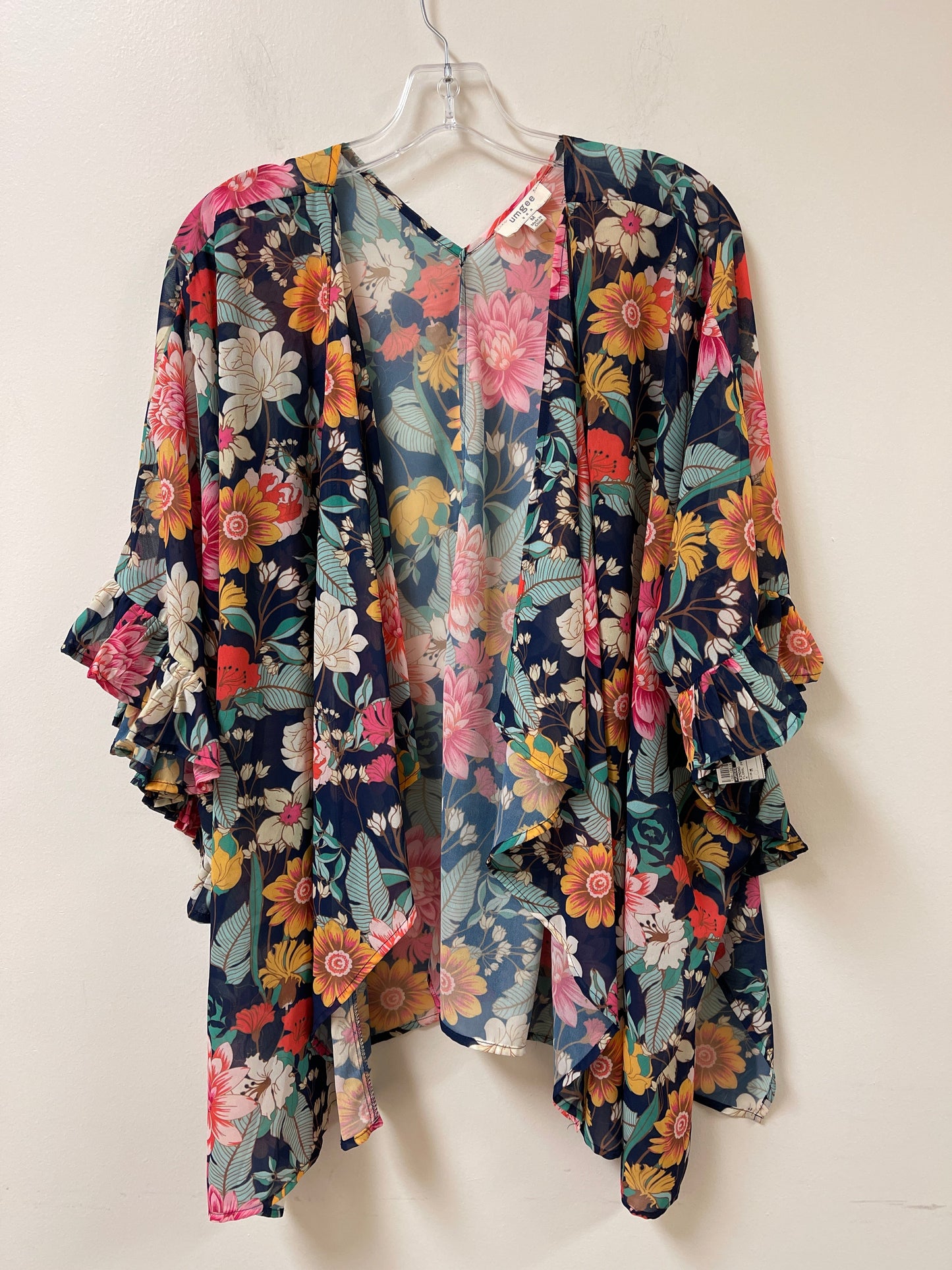 Kimono By Umgee In Floral Print, Size: M