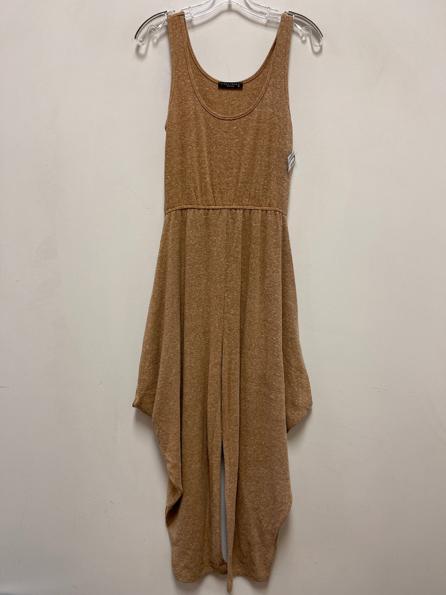 Jumpsuit By Final Touch In Brown, Size: S