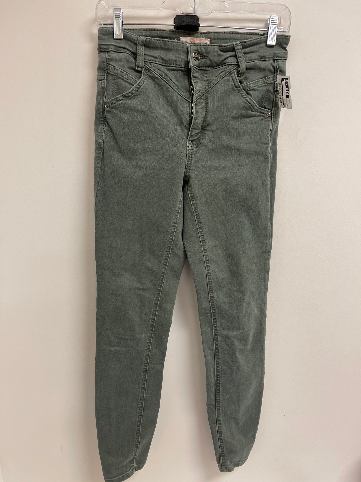 Jeans Skinny By We The Free In Green, Size: 4