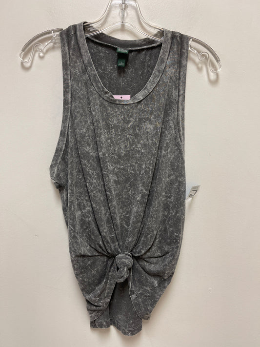 Top Sleeveless By Wild Fable In Grey, Size: M