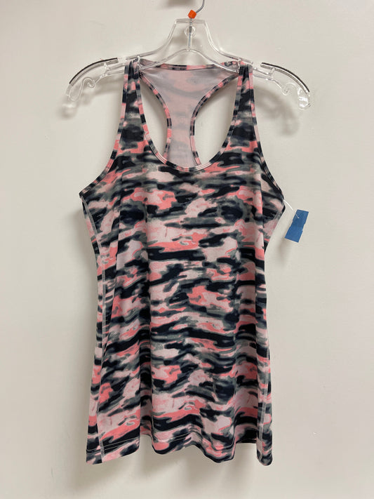 Athletic Tank Top By Lululemon In Camouflage Print, Size: L