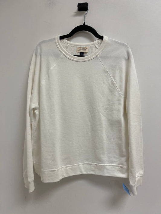 Sweater By Universal Thread In White, Size: L