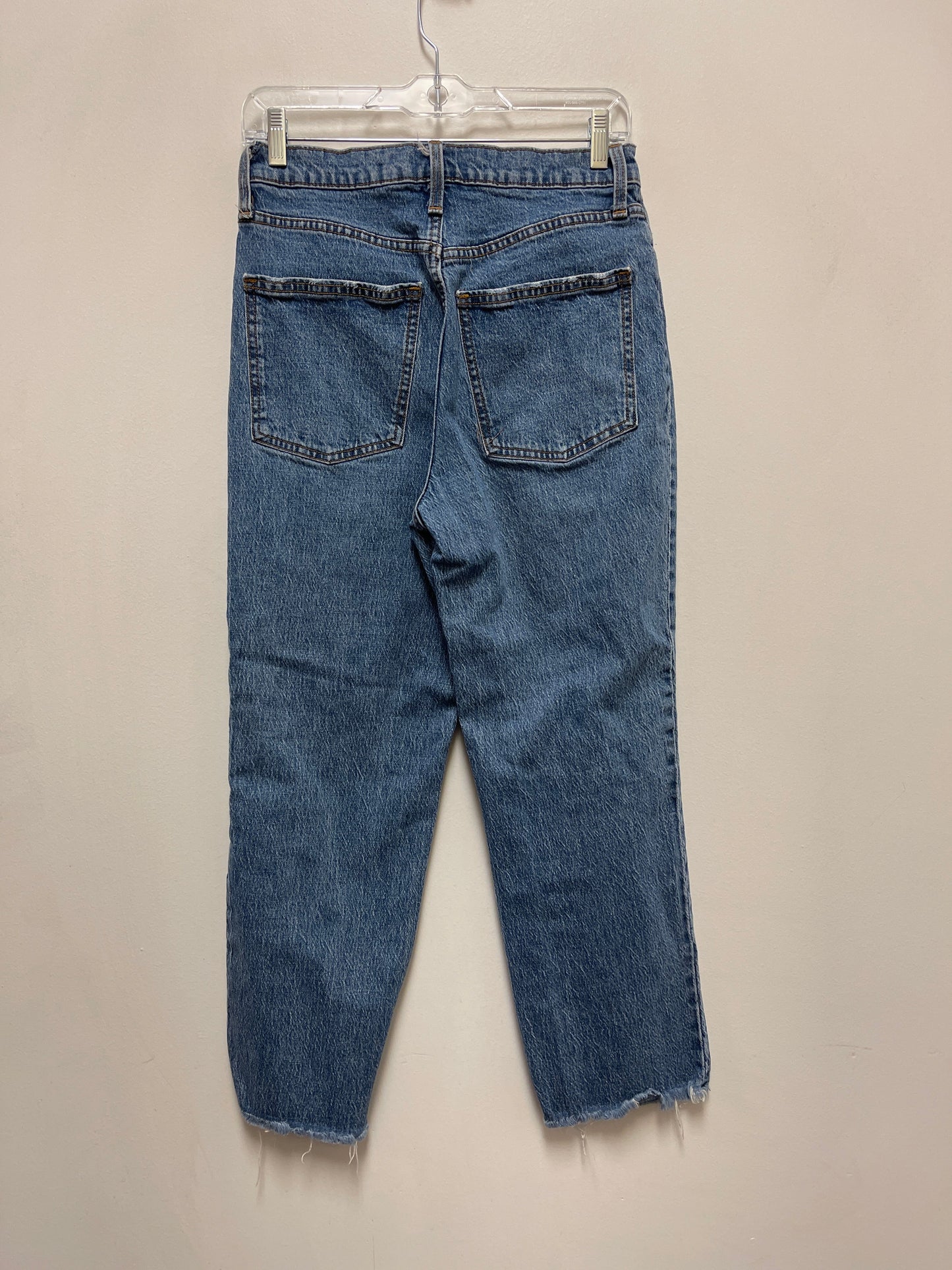 Jeans Straight By Universal Thread In Blue Denim, Size: 8