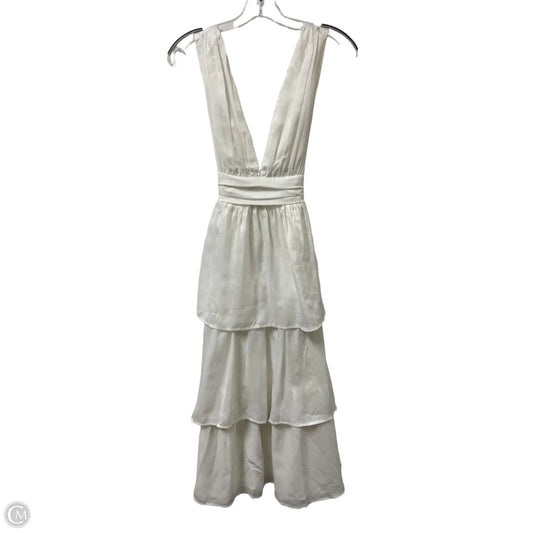 Dress Casual Maxi By Lulus In White, Size: S