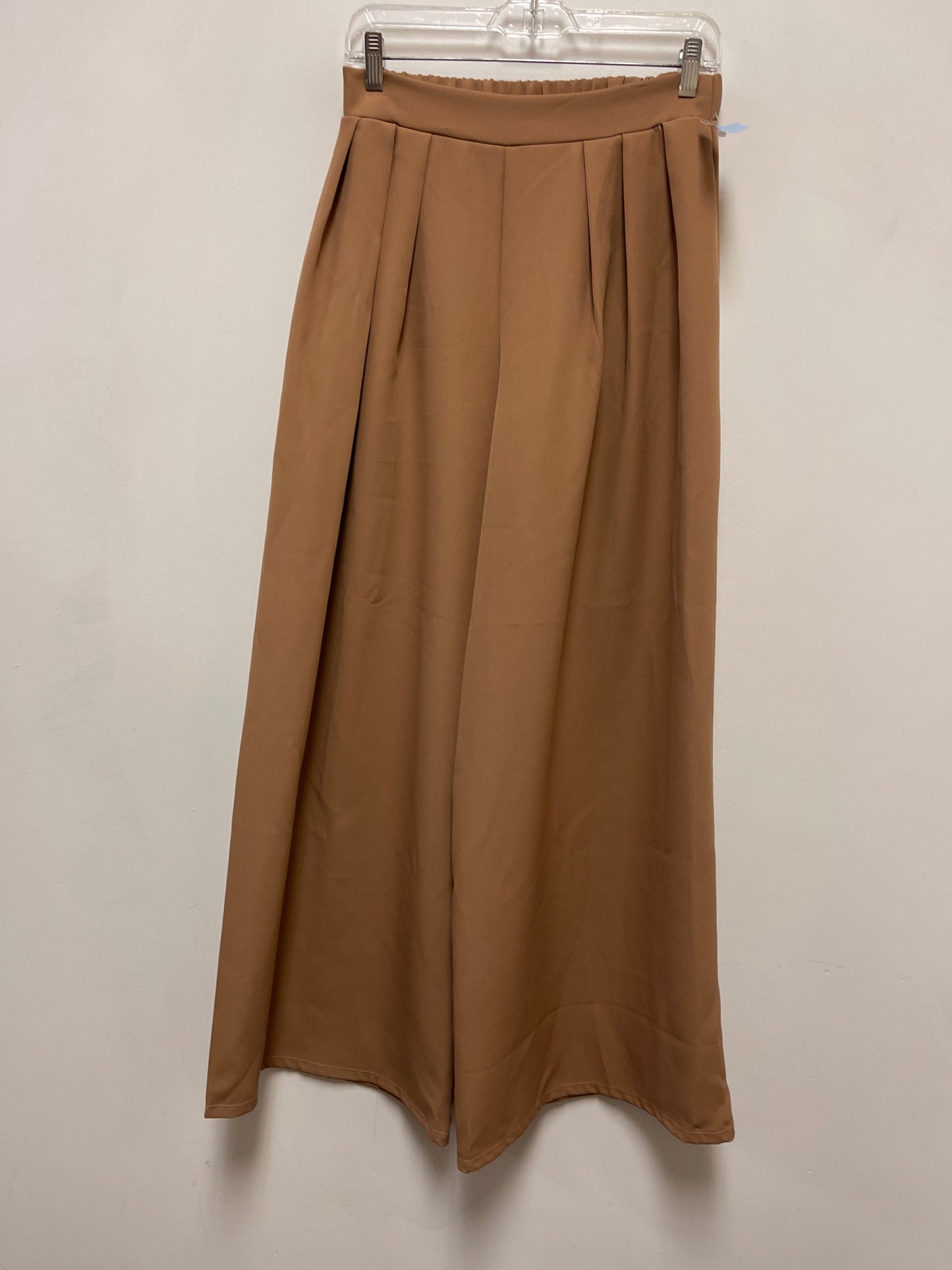 Pants Wide Leg By Clothes Mentor In Brown, Size: M